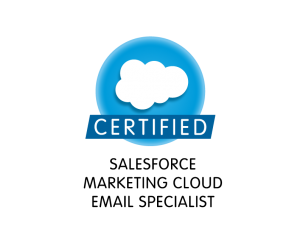 Certified Salesforce Marketing Cloud Email Specialist