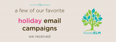 Holiday Emails to Admire