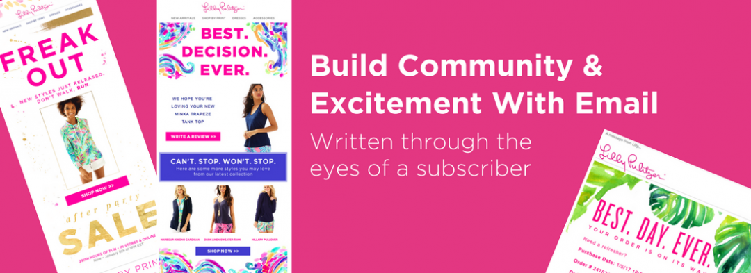 Build Community & Excitement With Email
