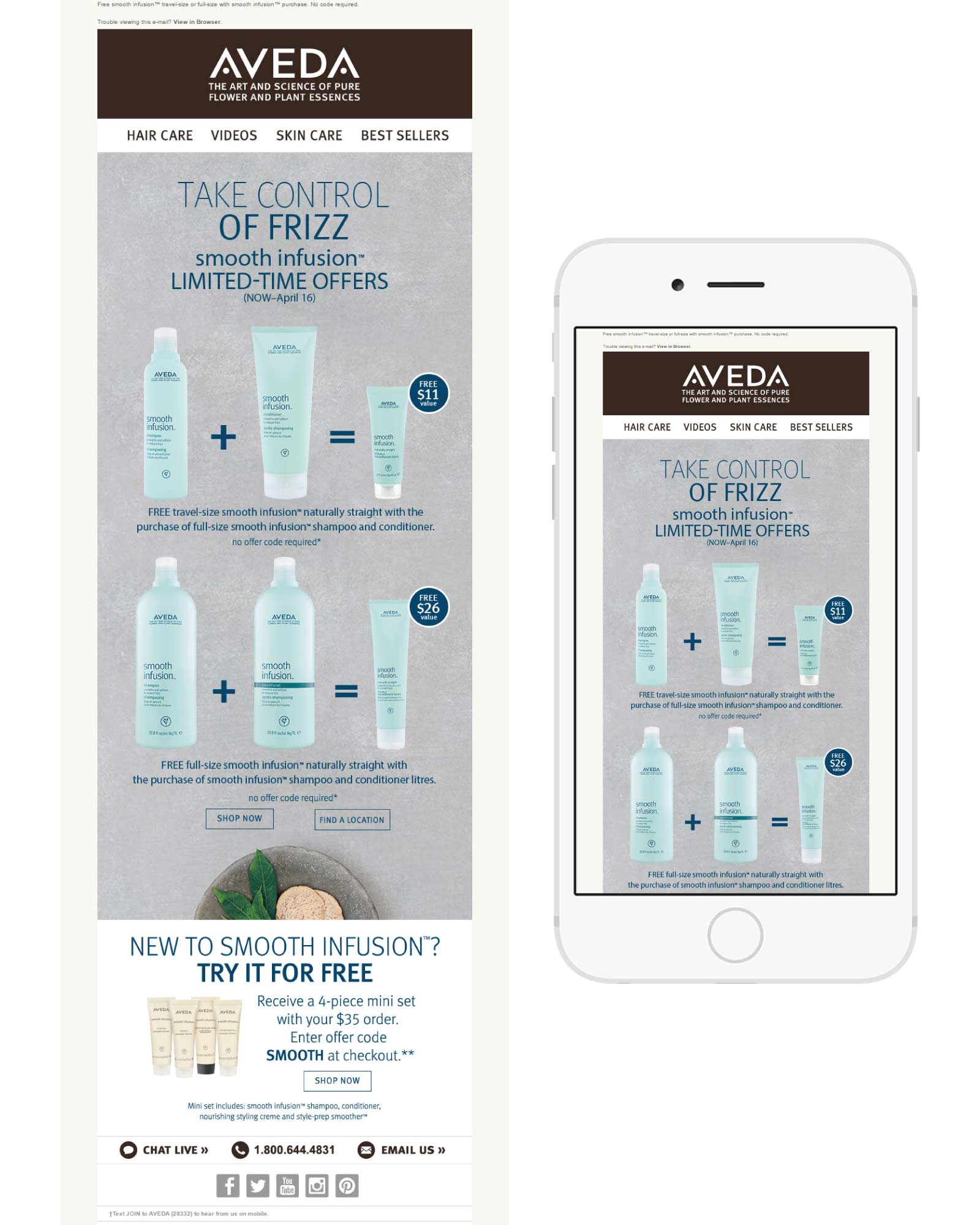 Aveda Email