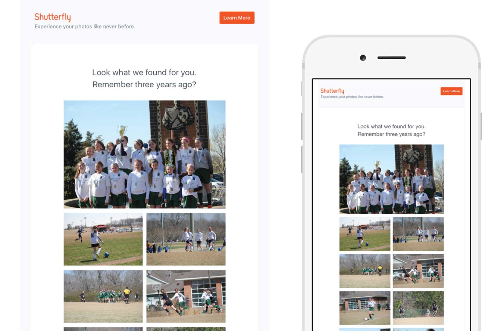 Shutteryfly Email