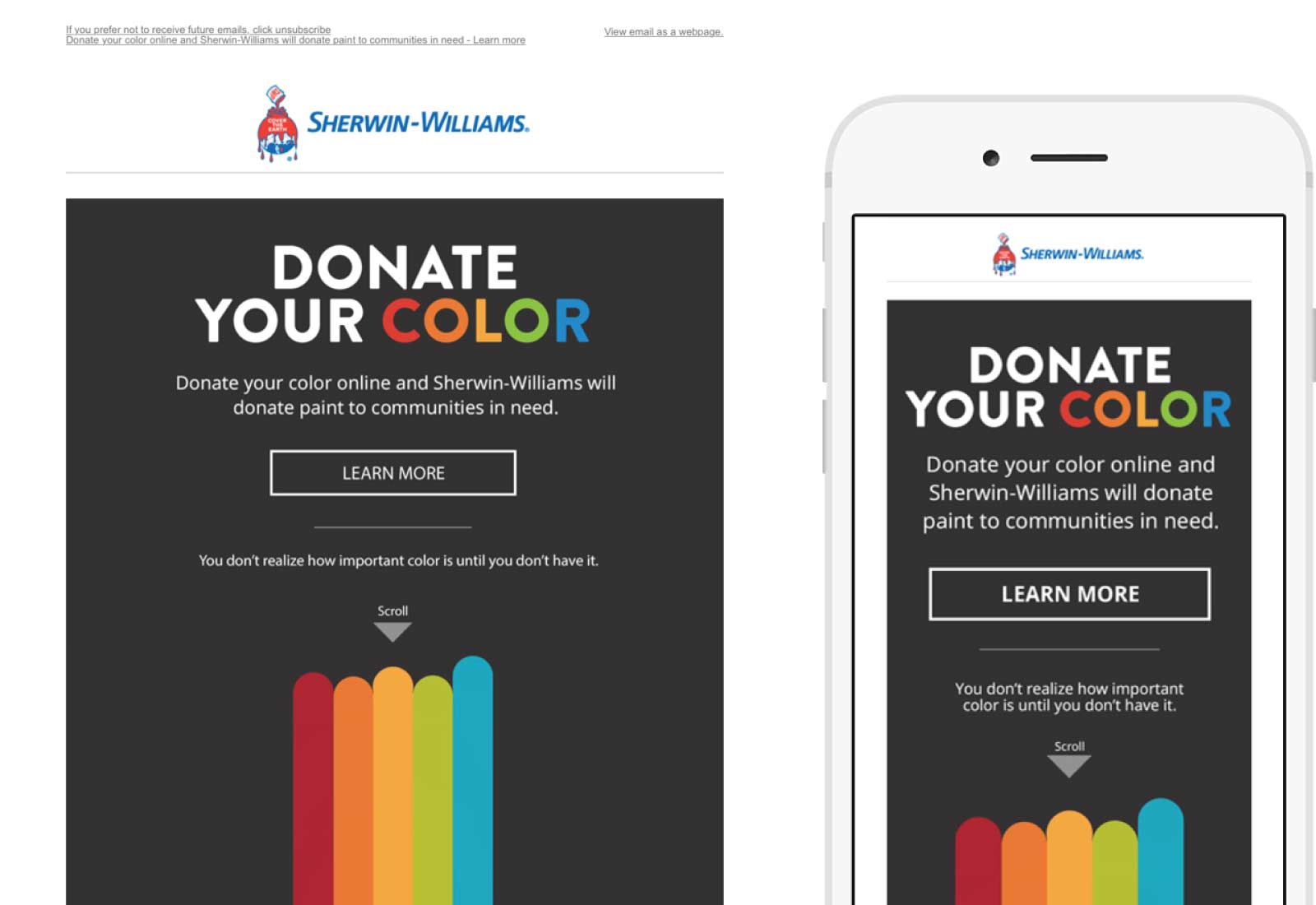 Sherwin-Williams Email